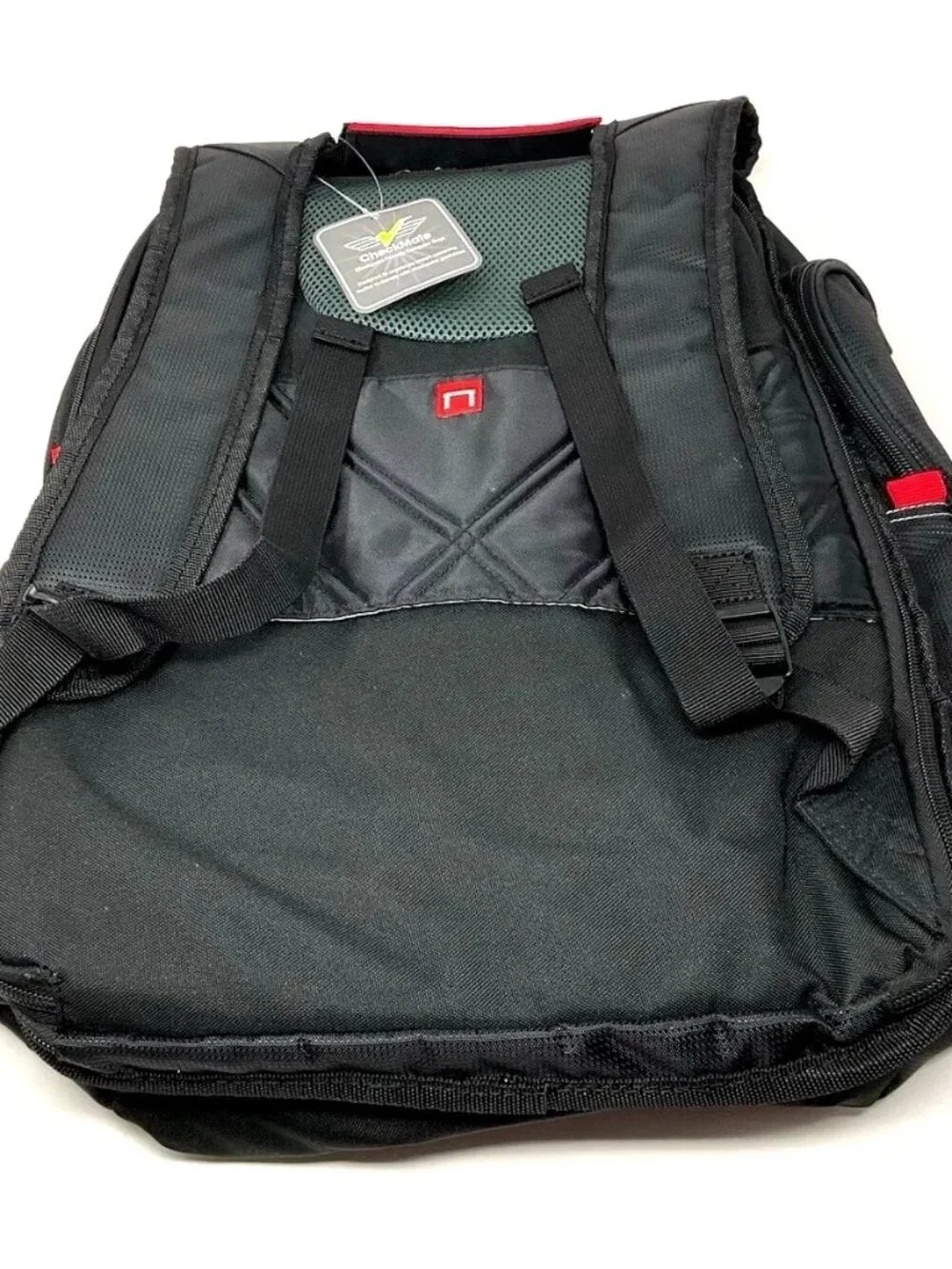 Elleven Johnson and Johnson Checkmate Black Computer Backpack and Tote Bag